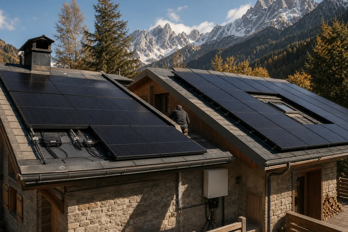 Micro-onduleurs ou onduleur string à Argentière : le bon choix selon votre toit