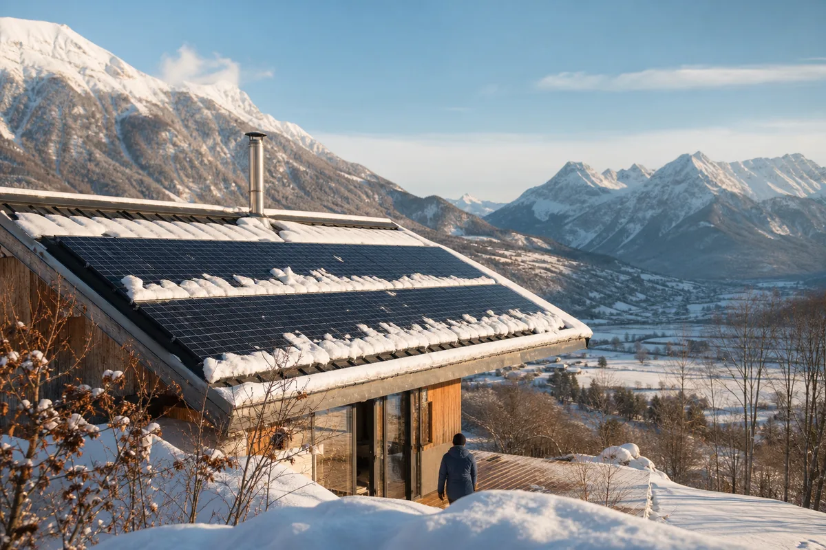 Neige et panneaux solaires à Argentière : ce qu'il faut prévoir dans la vallée de la Durance, entre Briançon et Embrun